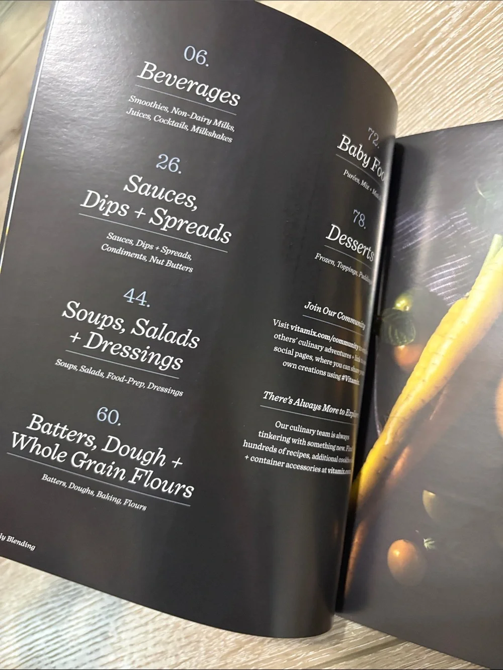 Simply Blending Cookbook - Black Cover